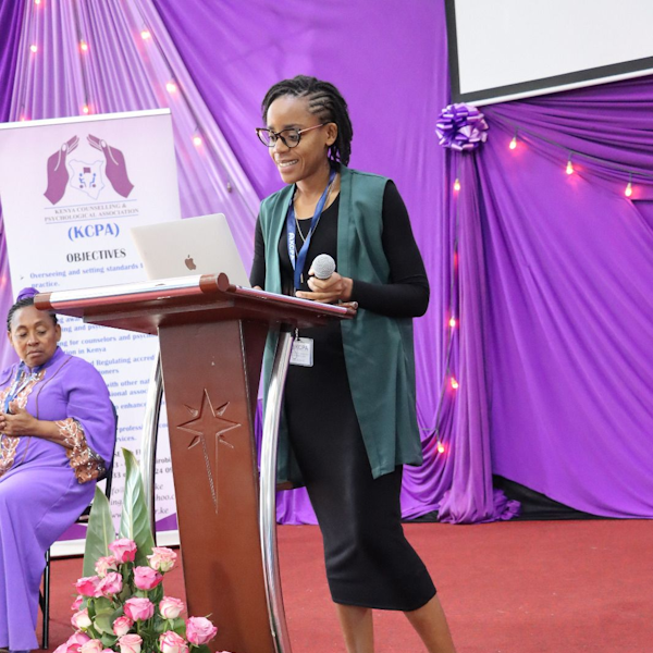 Presenting my Masters Research on Suicide Ideation in Adolescents at the International Scientific Conference on Suicide Prevention organised by the Kenya Counselling and Psychological Association